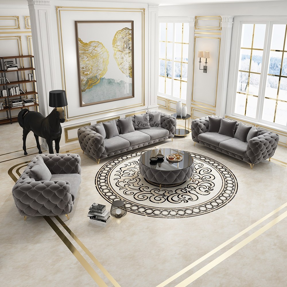 Luxus Design Sofa Set Clouds throughout Wohnzimmer Luxus Design
